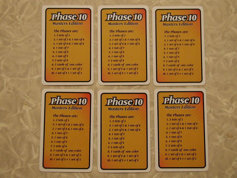 Phase 10 rules skip cards